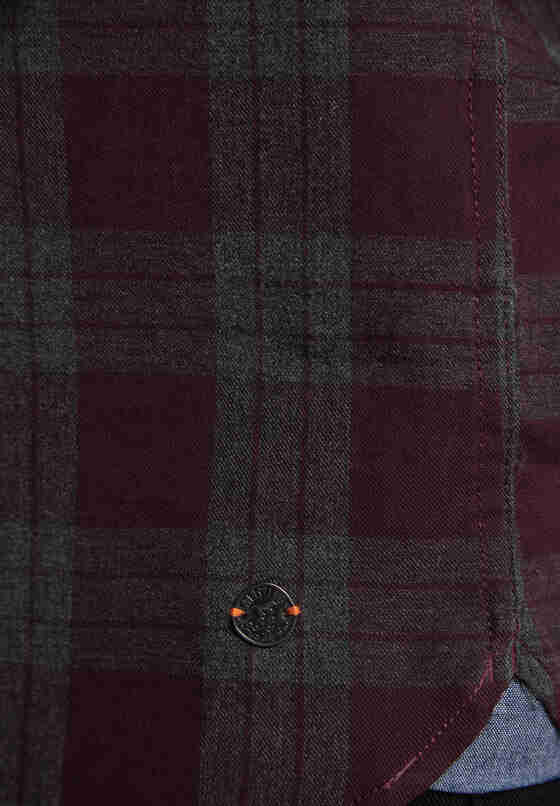 Hemd Style Casper MG flannel, Braun, bueste