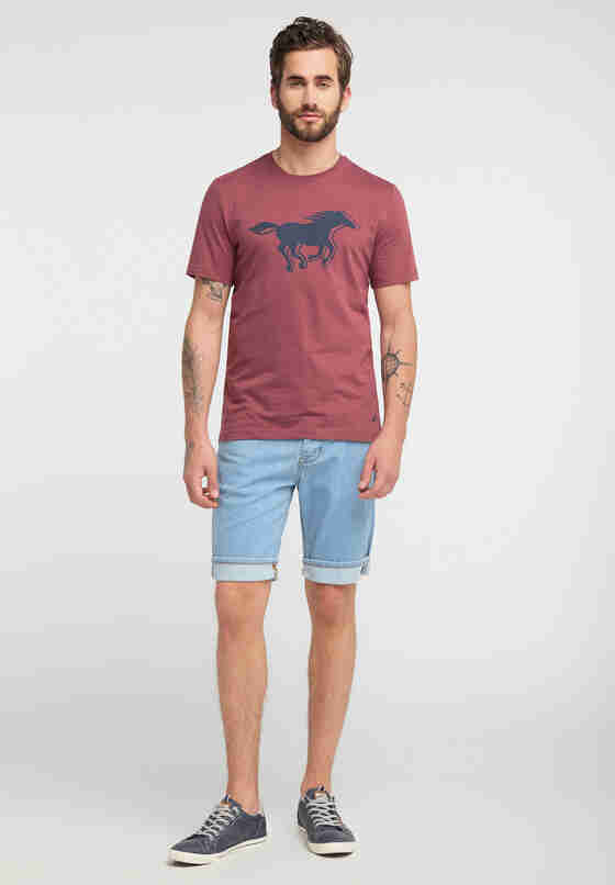 T-Shirt Horse Tee, Rot, model