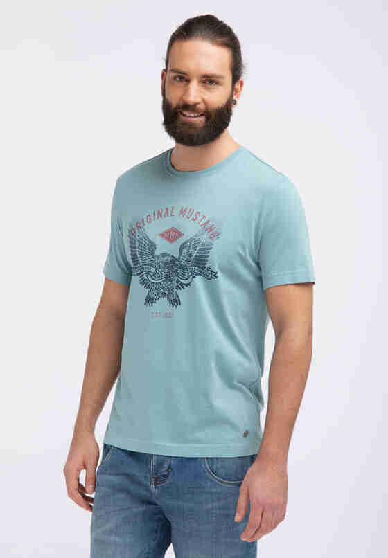 T-Shirt Eagle Tee, Blau, model
