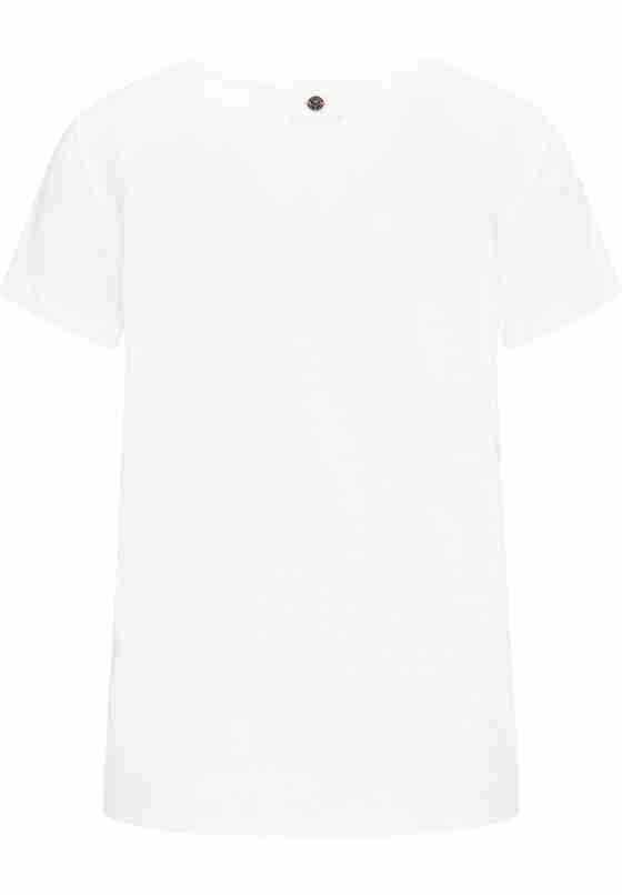 T-Shirt Spitzen-Shirt, Weiß, bueste