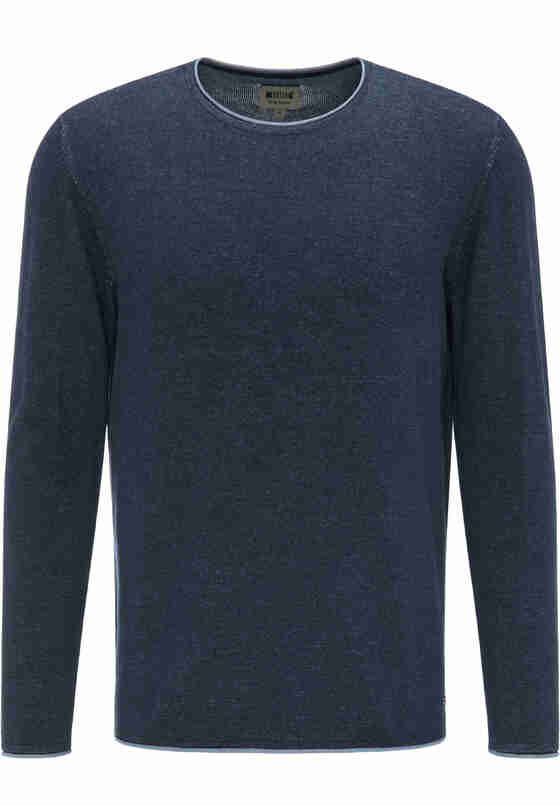 Sweater Emil C Doubleface, Blau, bueste