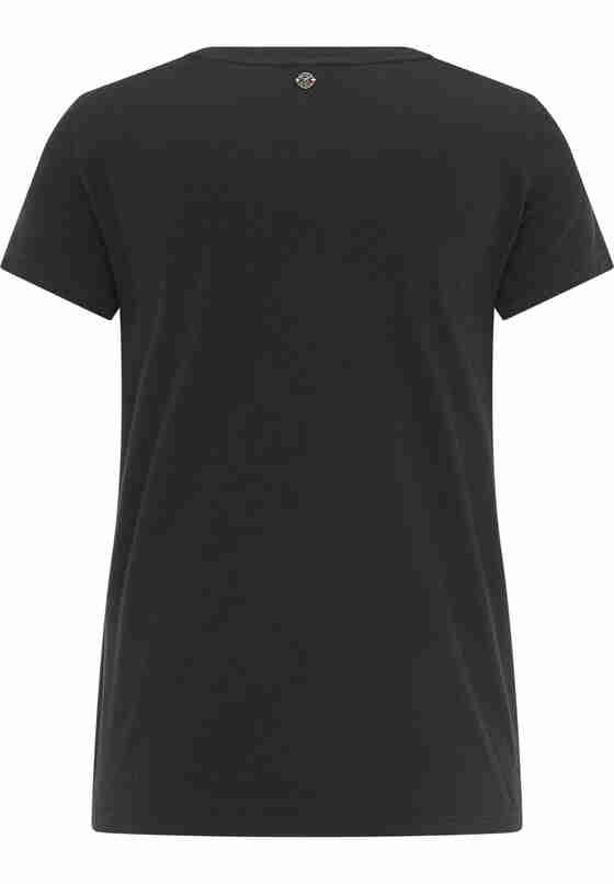 T-Shirt Style Alina C Print, Schwarz, bueste