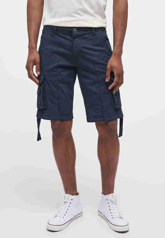 Hose Cargo Shorts, Blau, model