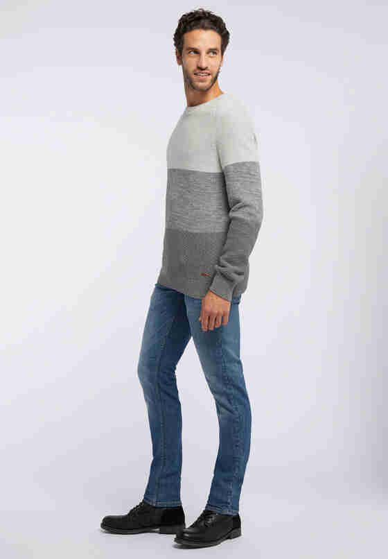 Sweater Emil C Striped, Grau, model
