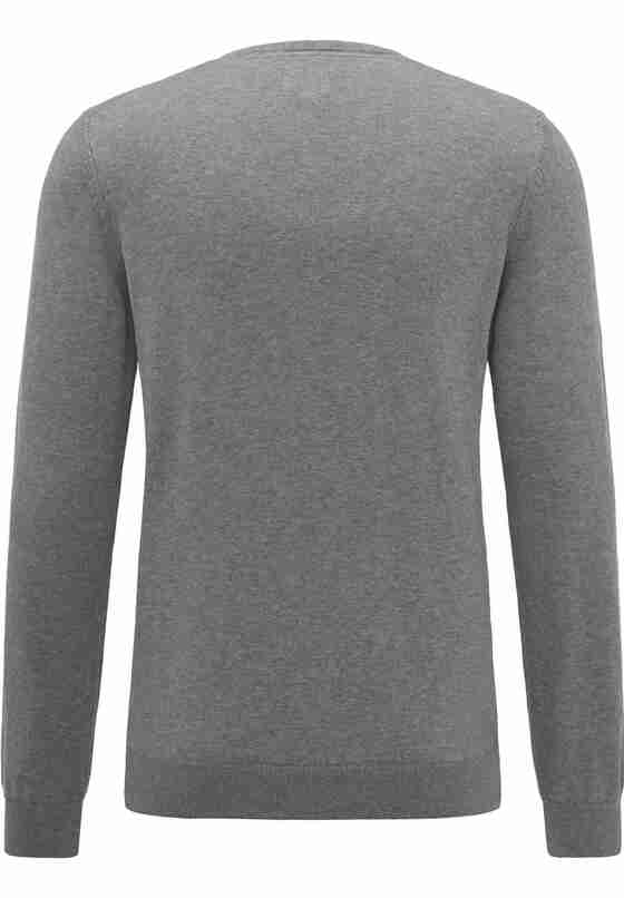 Sweater Feinstrickpullover, Grau, bueste