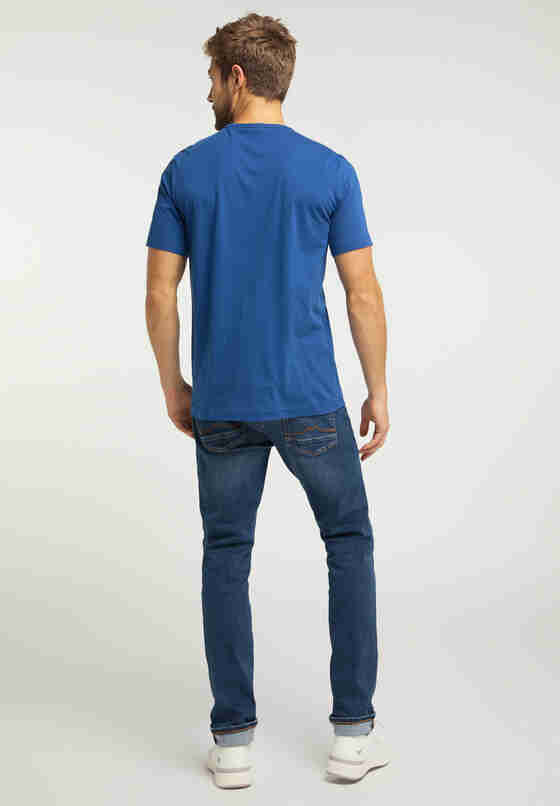 T-Shirt Print Tee, Blau, model