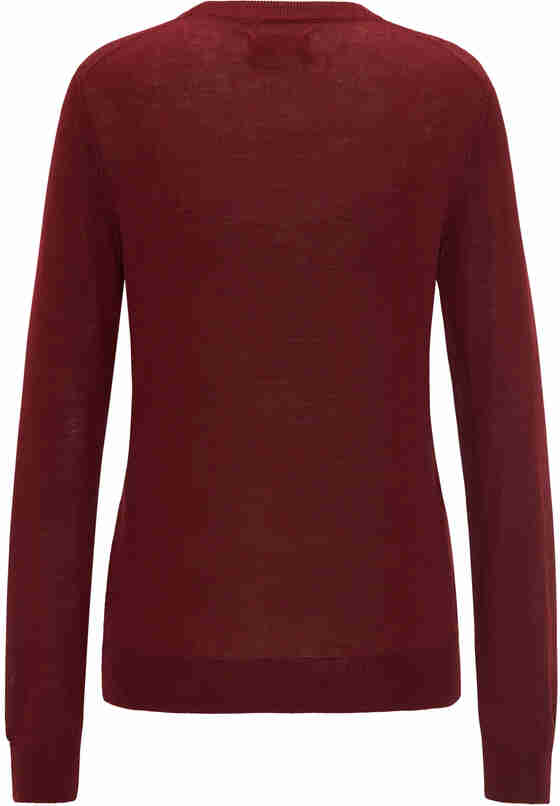 Sweater Feinstrickpullover, Rot, bueste