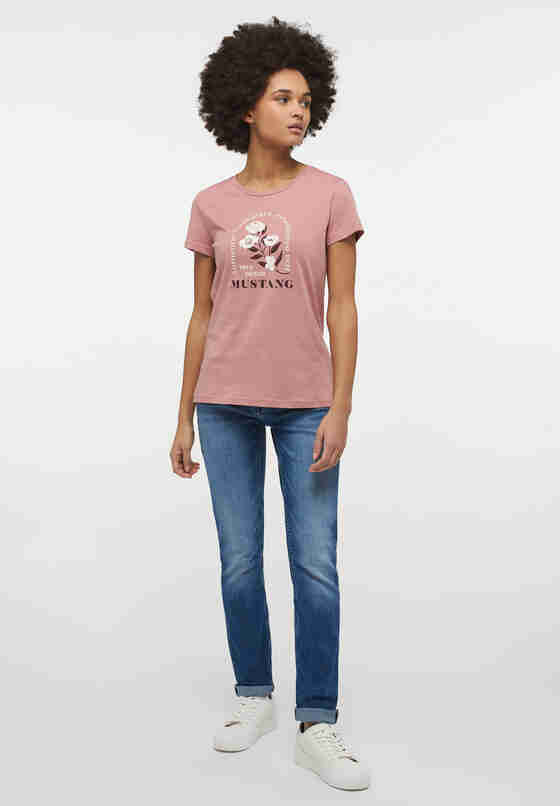 T-Shirt mit Flower-Print jetzt bei kaufen bei Mustang