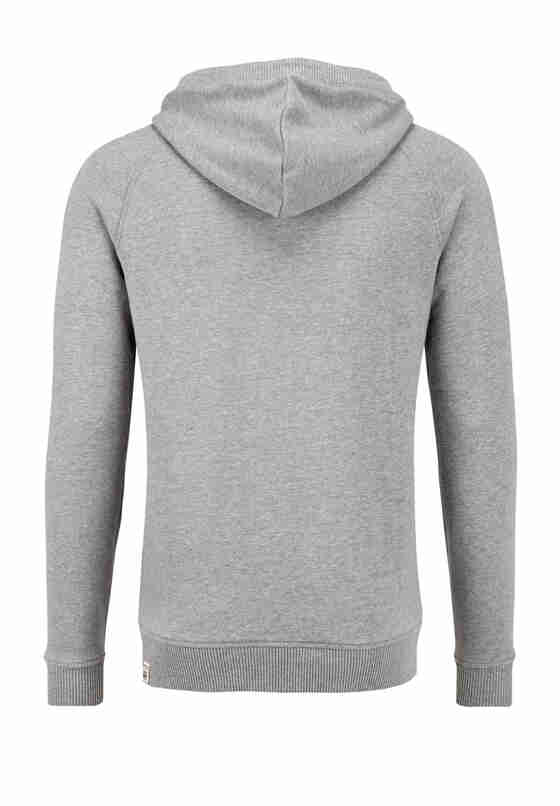 Sweatshirt Sweatshirt-Jacke, Grau, bueste