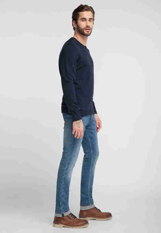 Sweater Emil C Basic, Blau, model