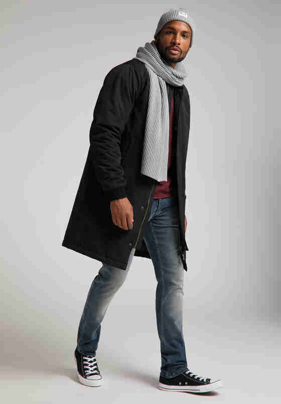 Jacke Style Dietmar Bomber Coat, Schwarz, model