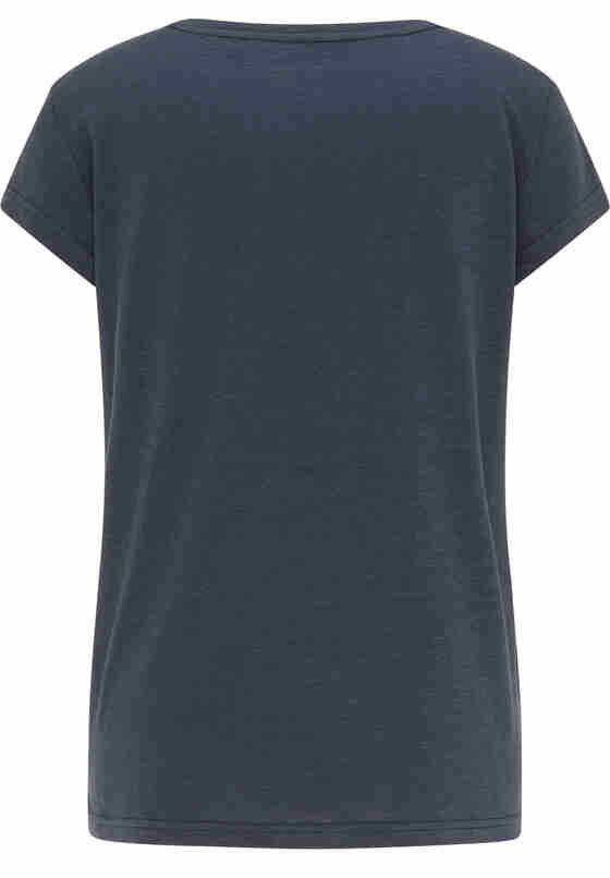 T-Shirt Style Audrey C Print, Blau, bueste