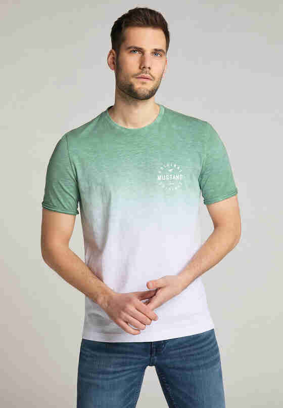 T-Shirt Style Alex C Dip Dye, Grün, model