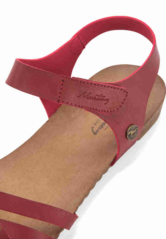 Schuh Sandale, Rot, bueste