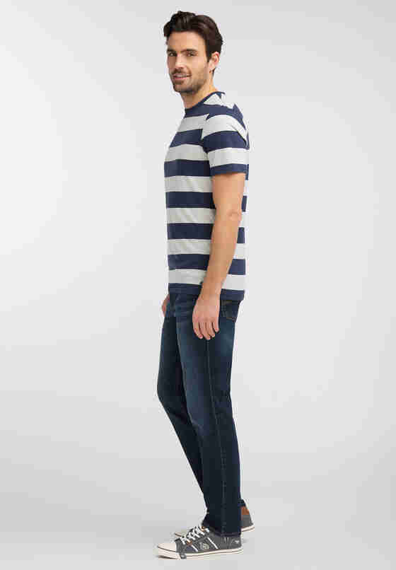T-Shirt Bold Stripe Shirt, Blau, model