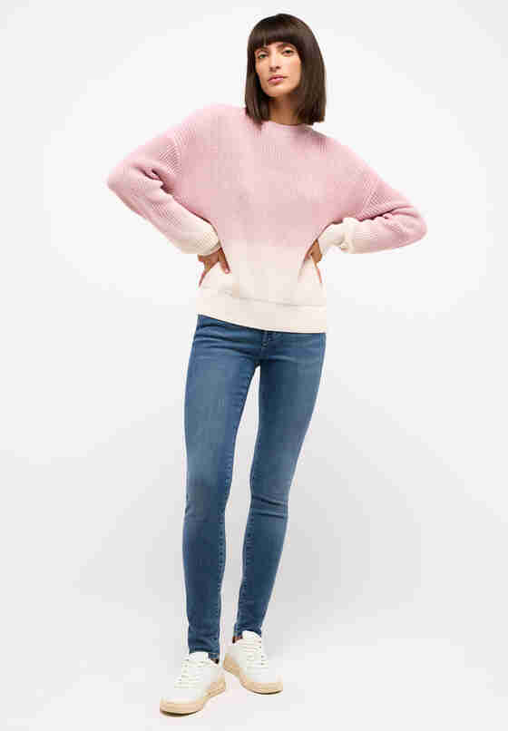 Sweater Strickpullover, Weiß, model