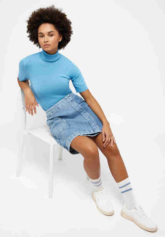 Sweater Feinstrickpullover, Blau, model