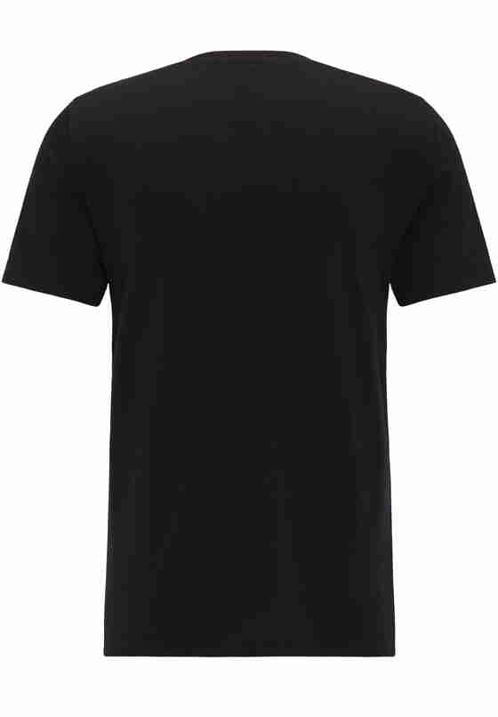 T-Shirt Label-Shirt, Schwarz, bueste