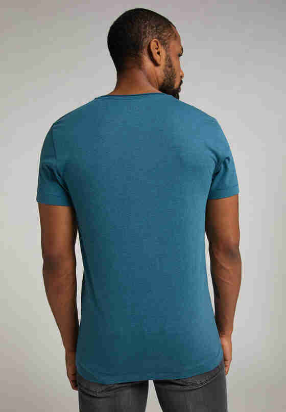 T-Shirt Style Aaron V Plus, Blau, model