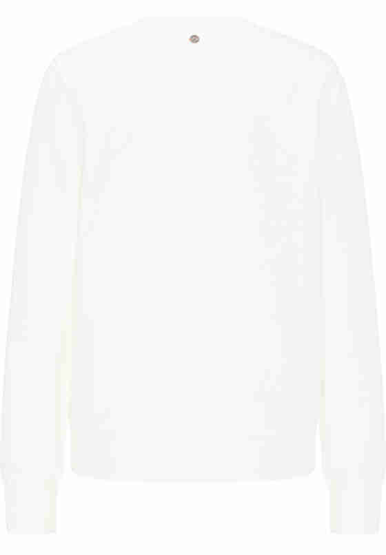 Sweatshirt Print-Sweater, Weiß, bueste