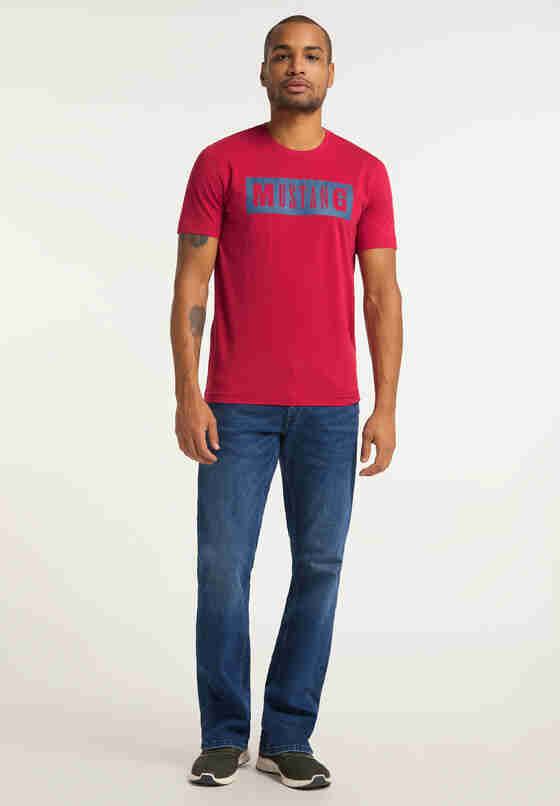T-Shirt Logoshirt, Rot, model
