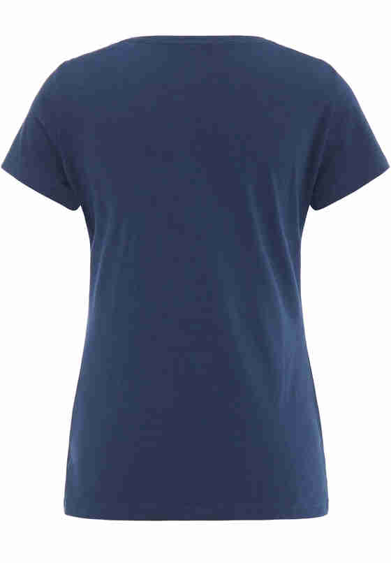 T-Shirt Label-Shirt, Blau, bueste