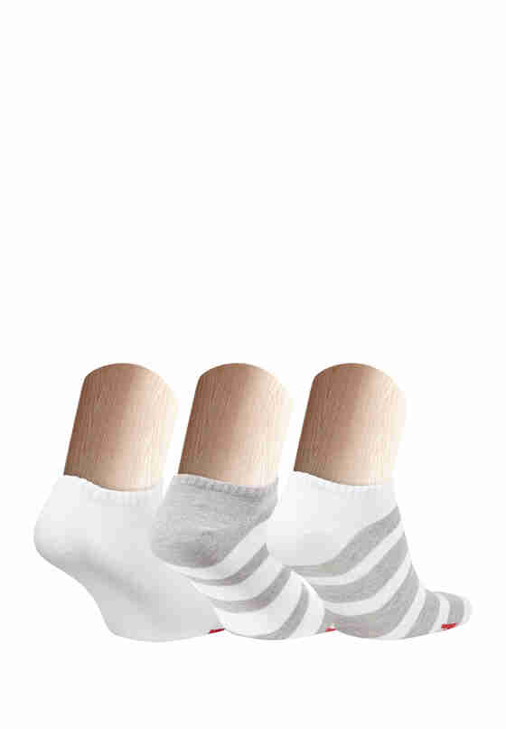 Accessoire 3x Socken, Grau, bueste
