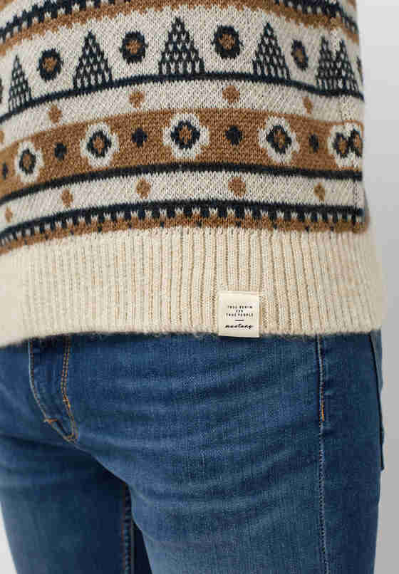 Sweater Strickpullover, Bunt, model