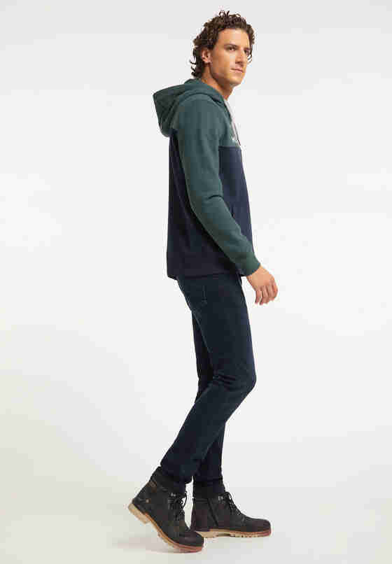 Sweatshirt Kapuzensweater, Grün, model