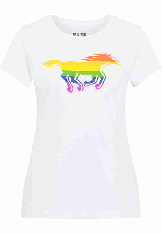 T-Shirt Style Alexia C Pride, Weiß, bueste