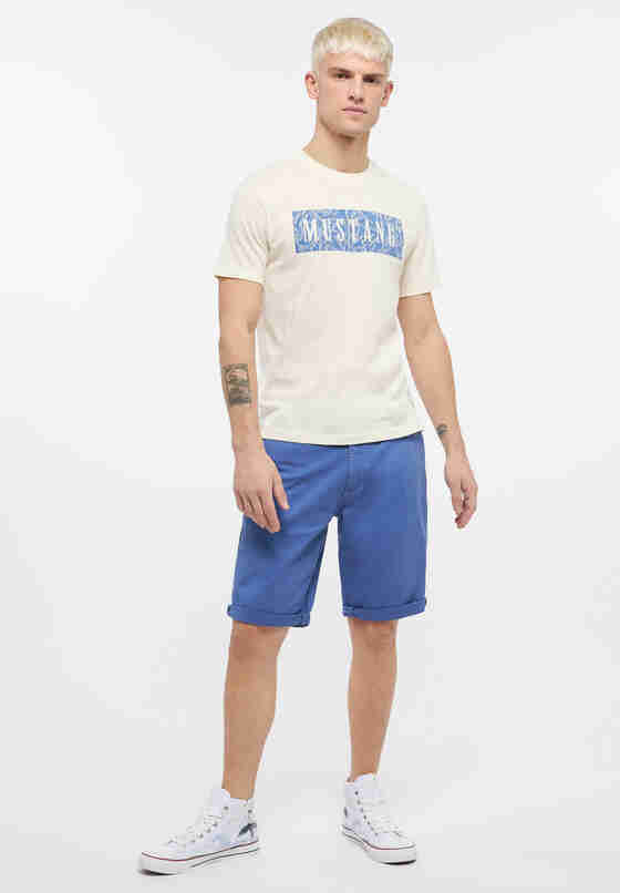 Hose Chino Shorts, Blau, model
