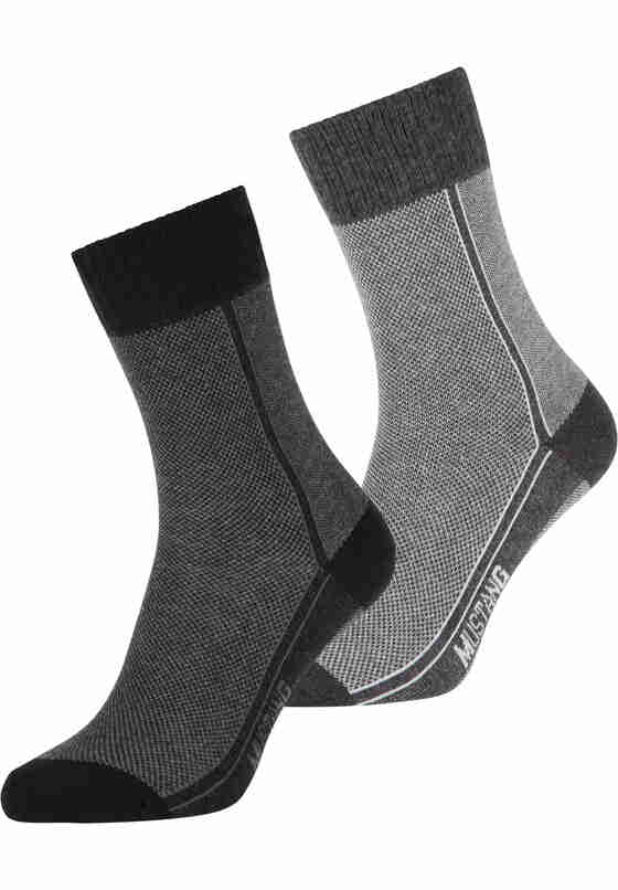 Accessoire Socken, Grau, bueste