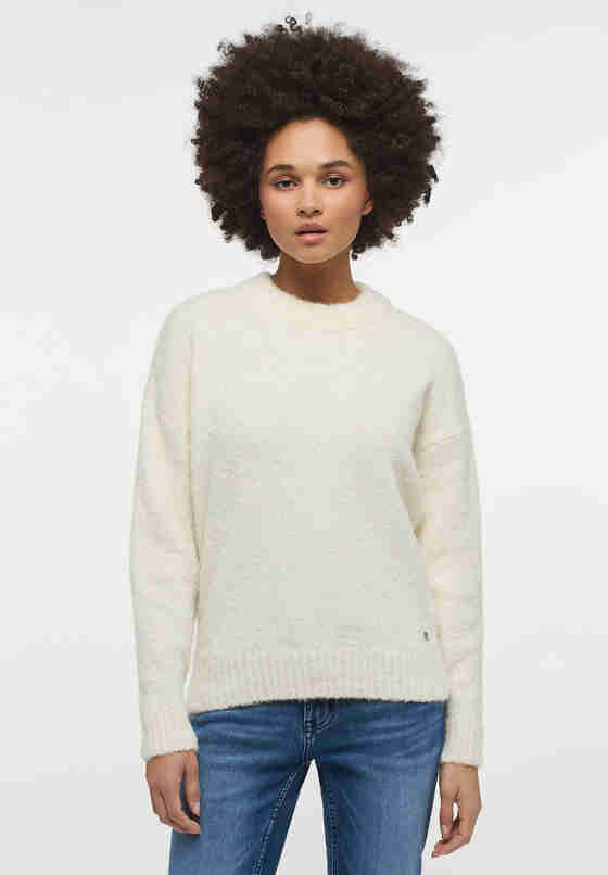 Sweater Style Carla C Cozy, Weiß, model