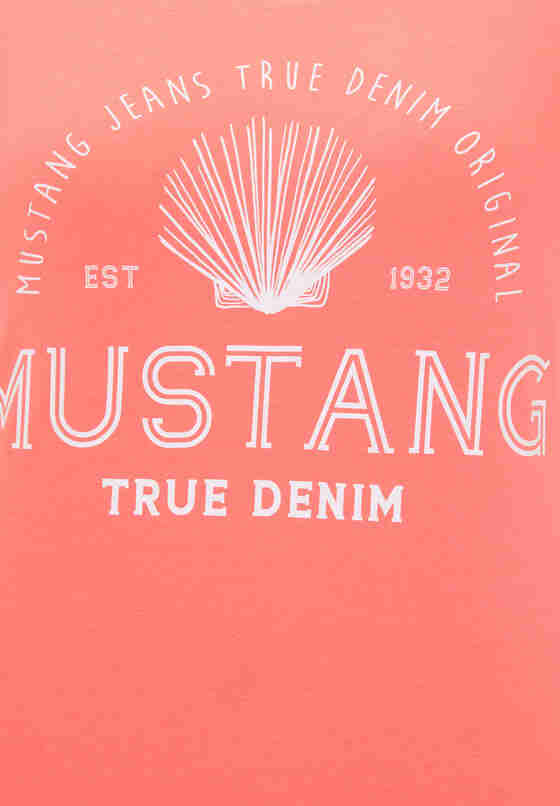 T-Shirt mit Frontprint jetzt bei bei Mustang kaufen