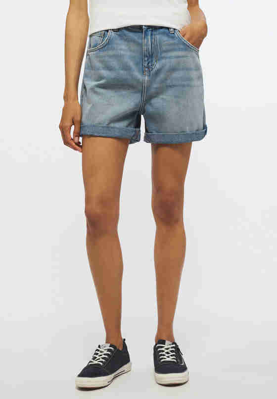 Hose Moms Shorts, Blau 422, model
