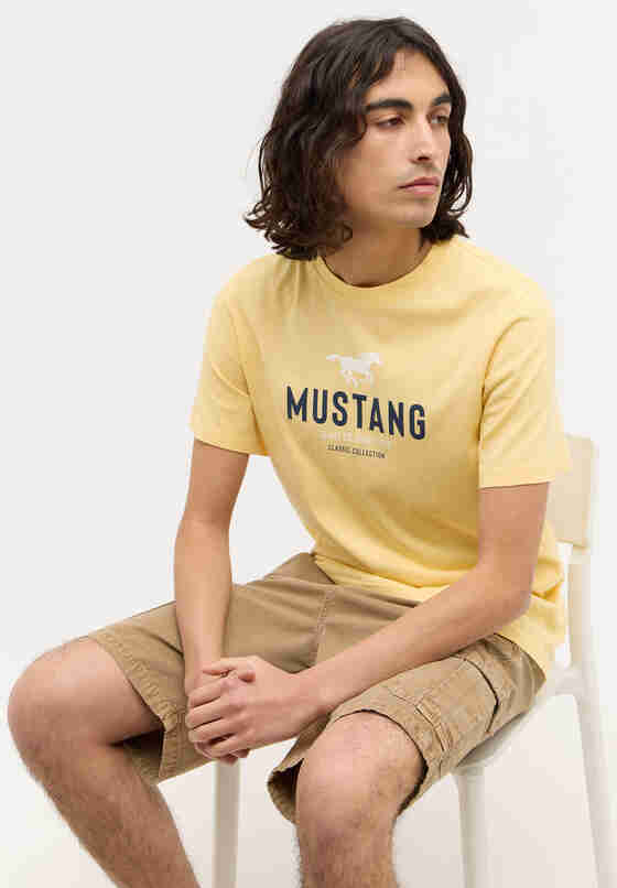 T-Shirt T-Shirt, Gelb, model