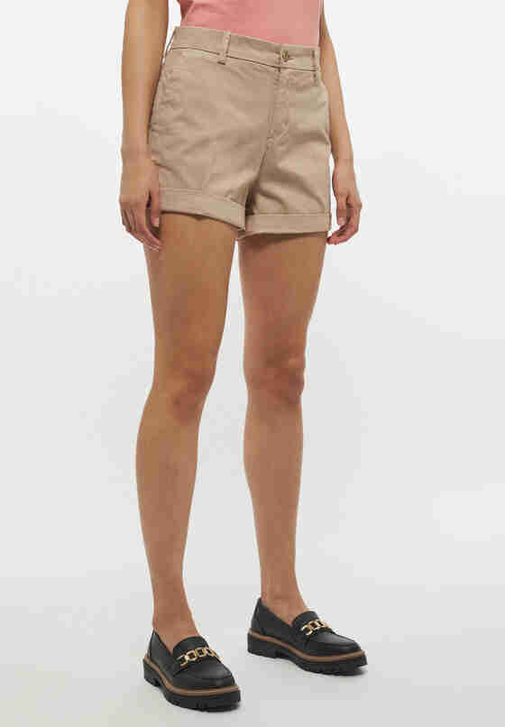Hose Chino Shorts, Braun, model