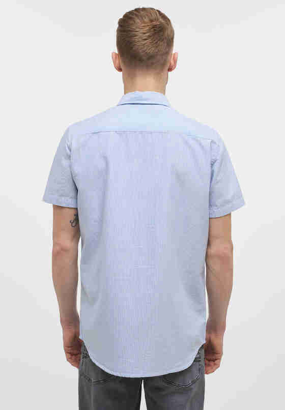 Hemd Style Collin Oxford Core, Blau, model