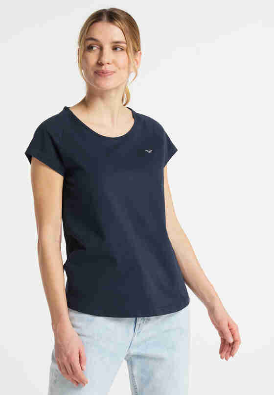 T-Shirt Style Alina C Raglan, Blau, model