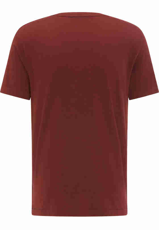 T-Shirt Alex C Print, Rot, bueste