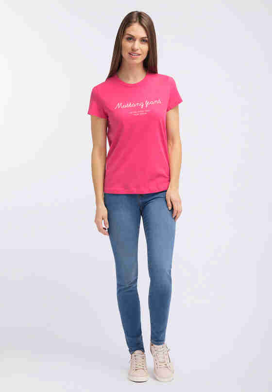 T-Shirt Fancy T-Shirt, Rosa, model