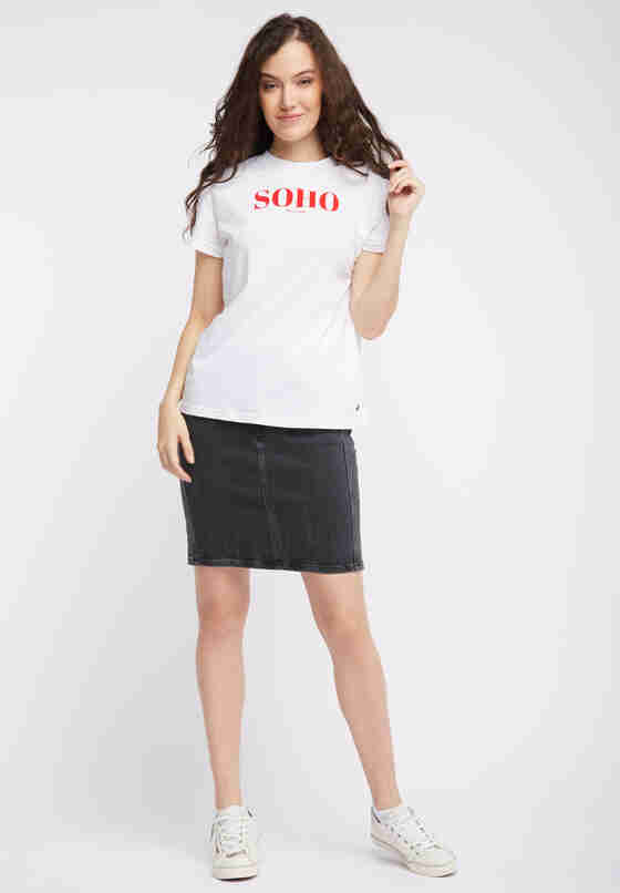 Rock Midi Skirt, Grau 783, model