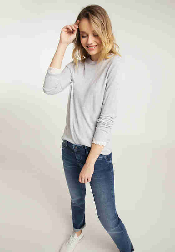 Sweater Carla C Fabricmix, Grau, model