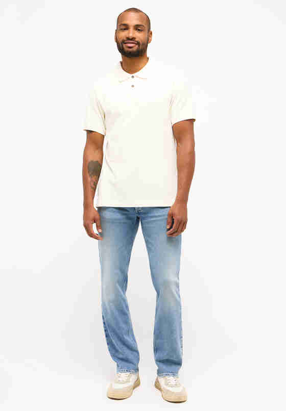 T-Shirt Polo Shirt, Weiß, model