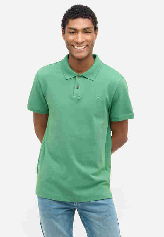 T-Shirt Poloshirt, Grün, model
