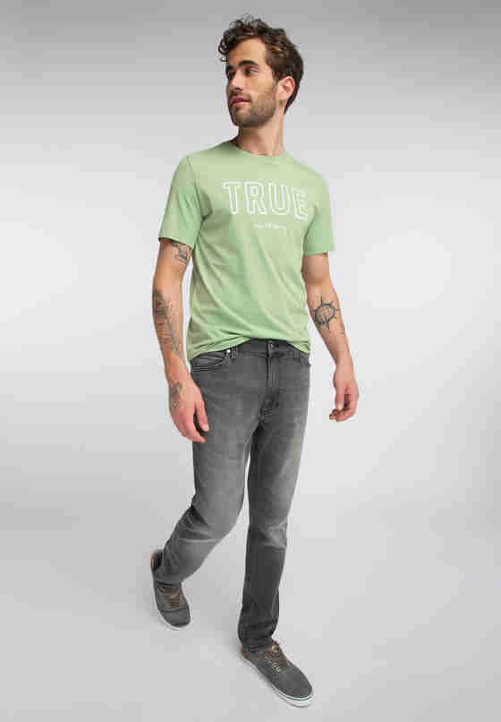 T-Shirt Wording Tee, Grün, model