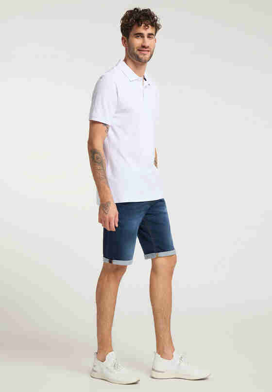 T-Shirt Polo, Weiß, model