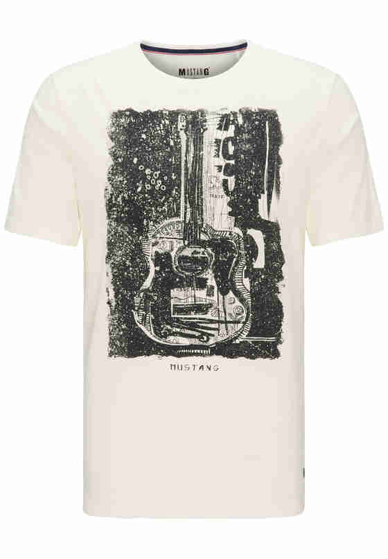 T-Shirt Photoprint T-Shirt, Weiß, bueste