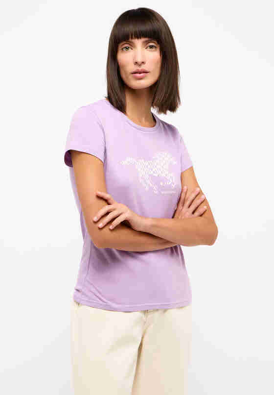T-Shirt T-Shirt, Lila, model