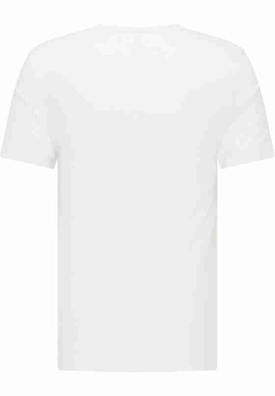 T-Shirt Label-Shirt, Weiß, bueste